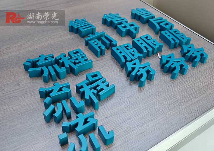 立體字